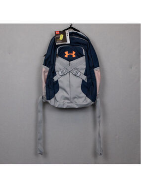 Under Armour Recruit 2.0 grey and blue backpack NWT